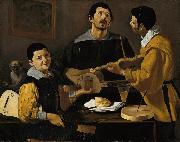 Diego Velazquez Musical Trio (df01) France oil painting artist